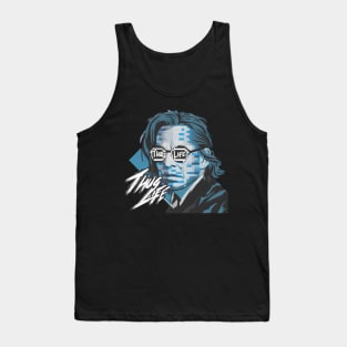 Thug Life Portrait - Charlie Hip Hop Rapper Gangster Tank Top